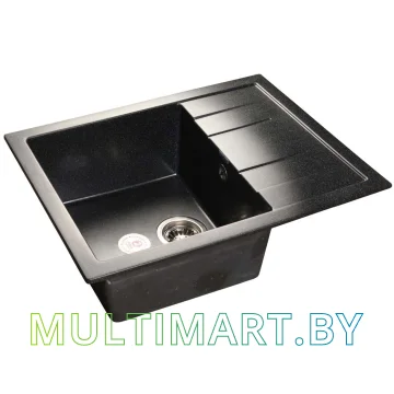 Кухонная мойка GranFest GF-Q650L (черный)